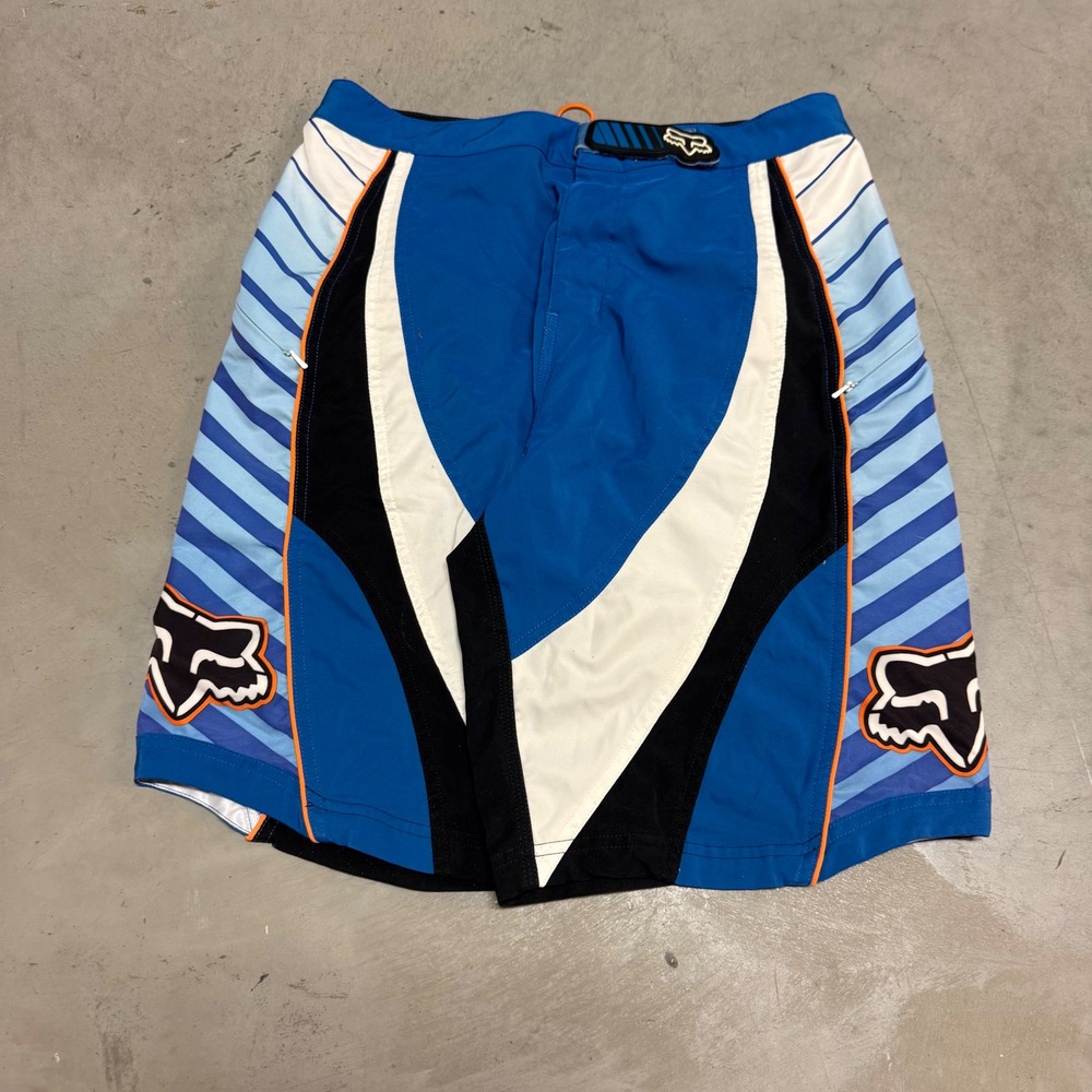 Vintage y2k Blue Fox Board Shorts